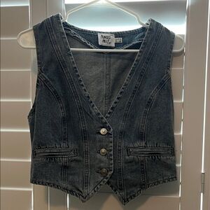 Princess Polly Blue Denim Vest